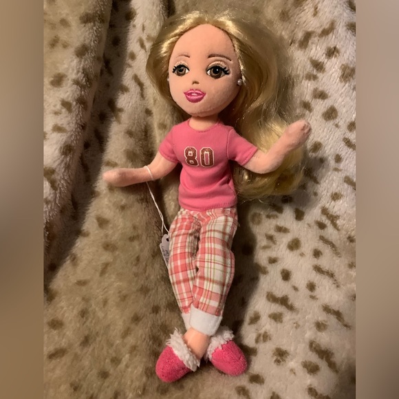 Ty Girlz Happy Hillary 12” plush posable fashion doll. Like new condition. - Picture 1 of 7
